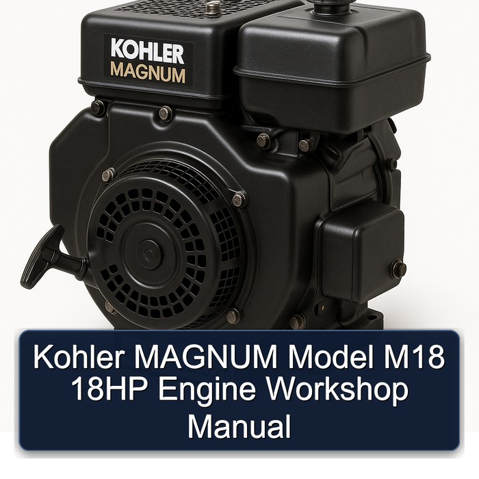 Kohler MAGNUM Model M18 18HP Engine Workshop Manual