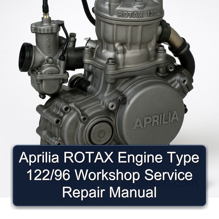 Manual de Servicio y Reparación del Motor Aprilia ROTAX 122/96