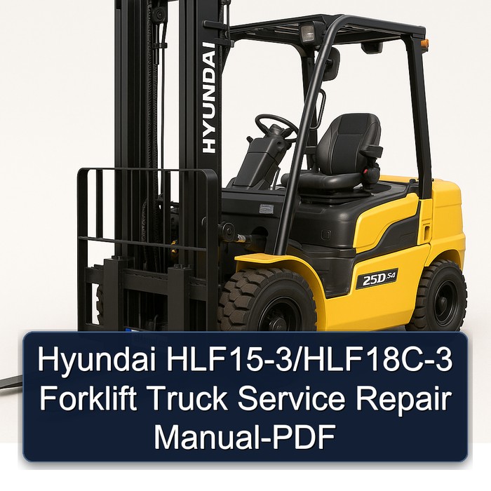 Manual de Servicio y Reparación - Hyundai HLF15-3 / HLF18C-3 (PDF)