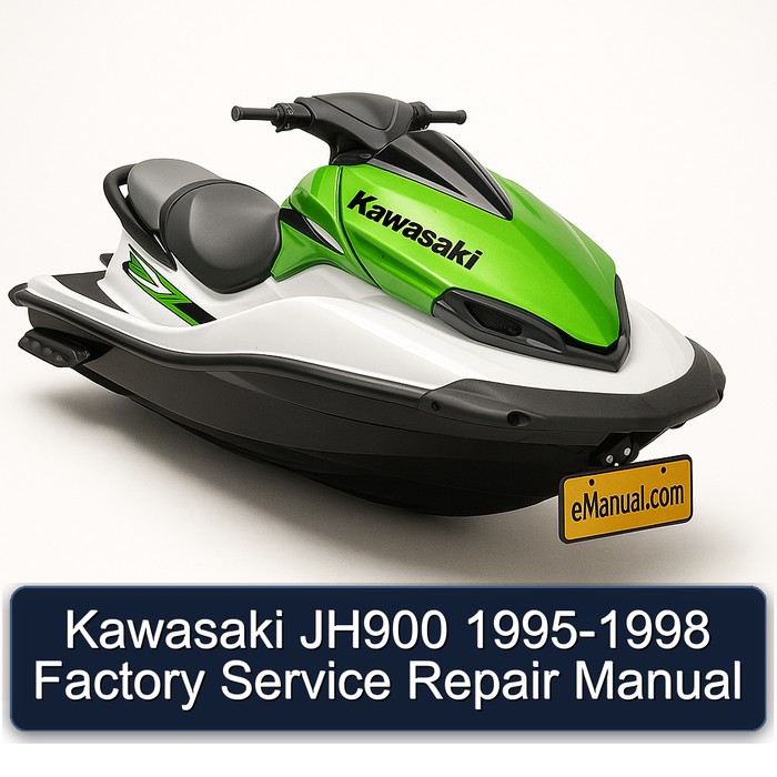 Kawasaki JH900 1995-1998 Factory Manual de servicio y reparación