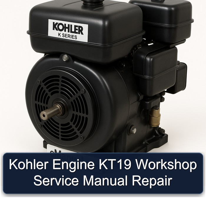 Kohler Engine KT19 Workshop Service Manual Repair