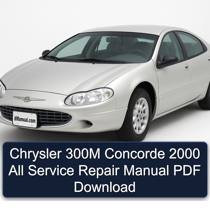 Chrysler 300M Concorde 2000 All Manual de servicio y reparación PDF Download