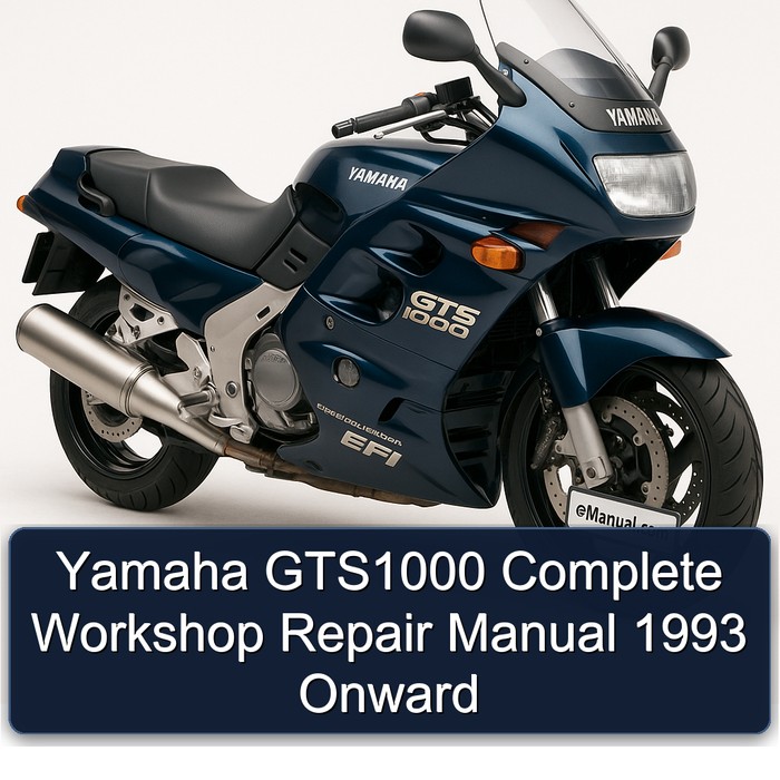 Yamaha GTS1000 Complete Workshop Repair Manual 1993 Onward