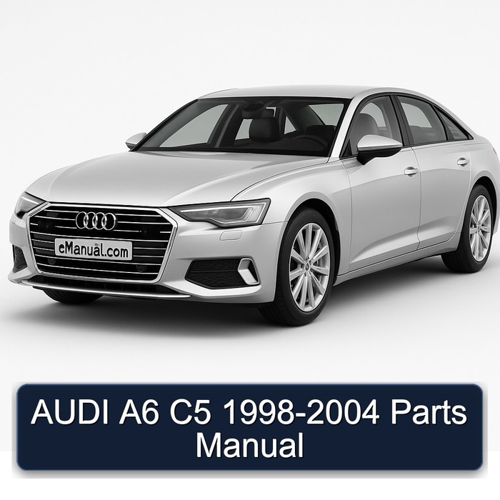 AUDI A6 C5 1998-2004 Parts Manual