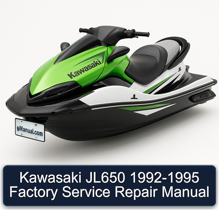 Kawasaki JL650 1992-1995 Factory Service Repair Manual