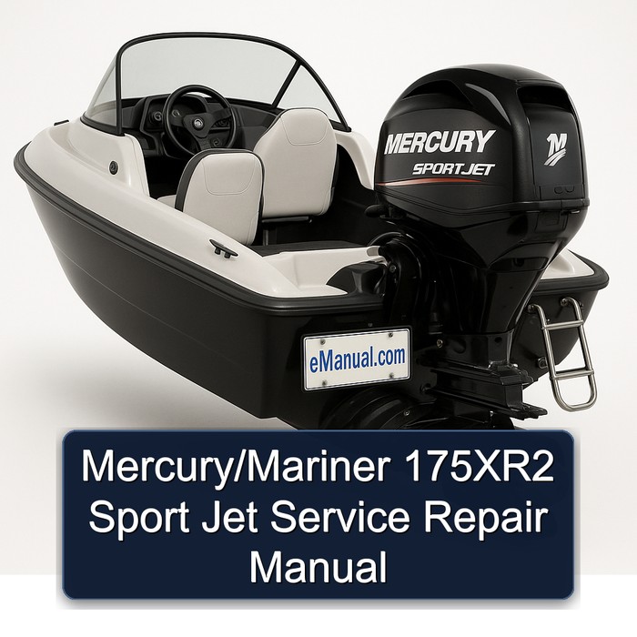 Mercury/Mariner 175XR2 Sport Jet Service Repair Manual 