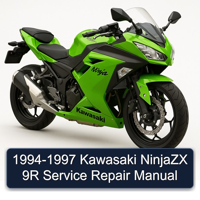 1994-1997 Kawasaki NinjaZX 9R Manual de servicio y reparación