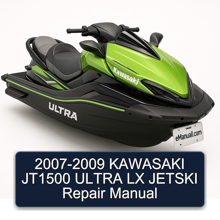 2007-2009 KAWASAKI JT1500 ULTRA LX JETSKI Repair Manual