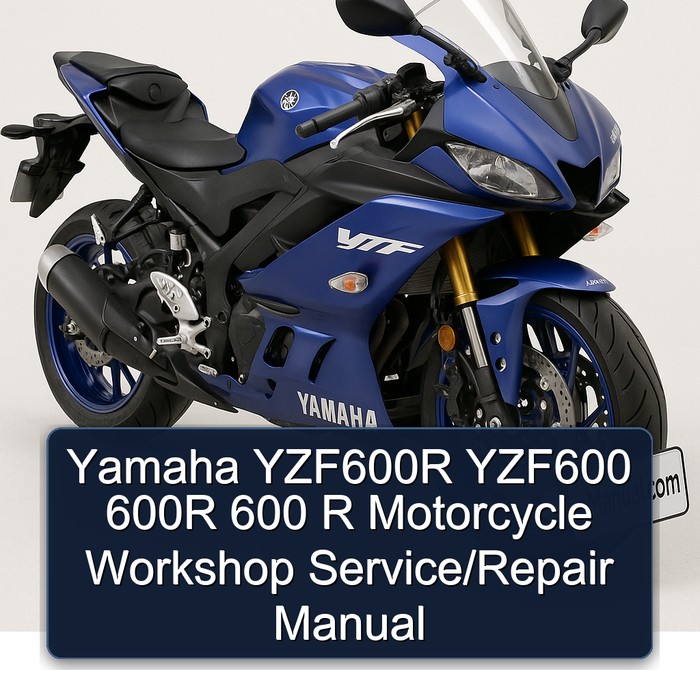 Yamaha YZF600R YZF600 600R 600 R Motorcycle Workshop Service/Repair Manual