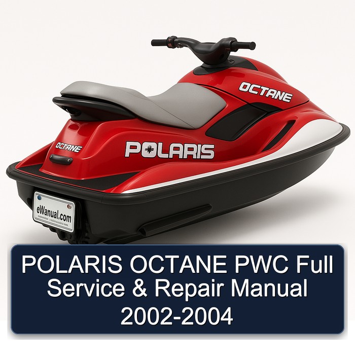 POLARIS OCTANE PWC Full Service & Repair Manual 2002-2004 