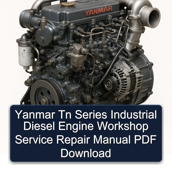 Yanmar Tn Series Industrial Diesel Engine Workshop Service Repair Manual PDF Download