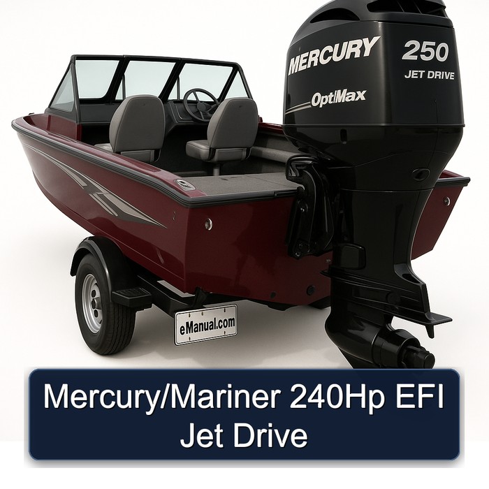 Mercury/Mariner 240Hp EFI Jet Drive