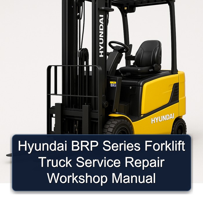 Manual de Servicio y Reparación de Carretillas Elevadoras Hyundai Serie BRP