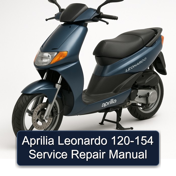 Aprilia Leonardo 120-154 Manual de servicio y reparación