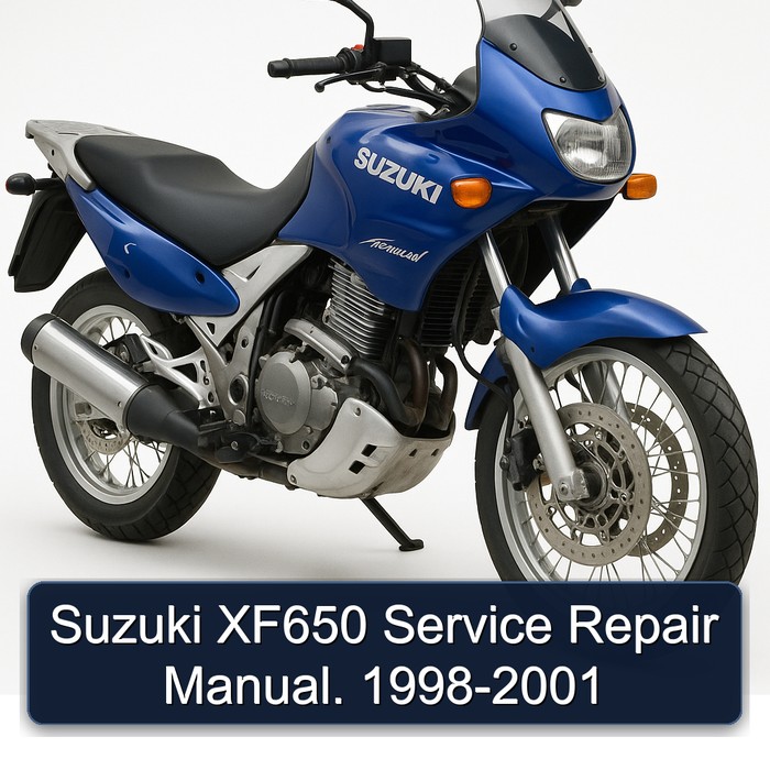 Suzuki XF650 Manual de servicio y reparación. 1998-2001