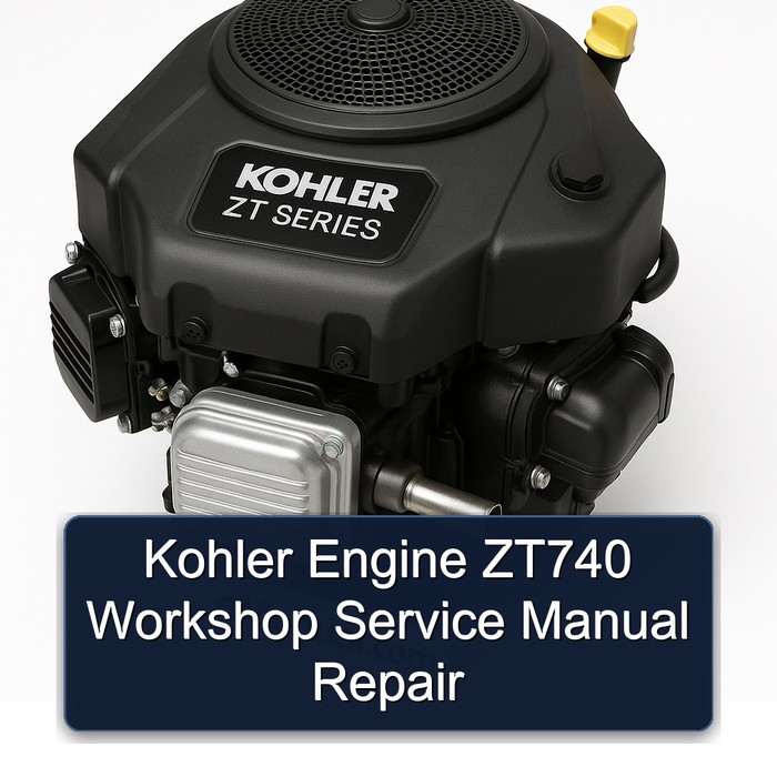 Kohler Motor ZT740 Werkstatt-Reparaturanleitung