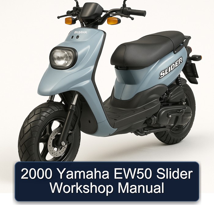 2000 Yamaha EW50 Slider Workshop Manual