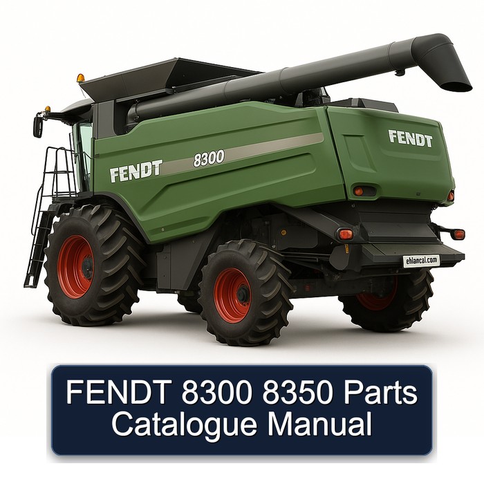 FENDT 8300 8350 Parts Catalogue Manual 