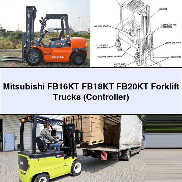 Carretillas Elevadoras Mitsubishi FB16KT, FB18KT, FB20KT (Controlador)