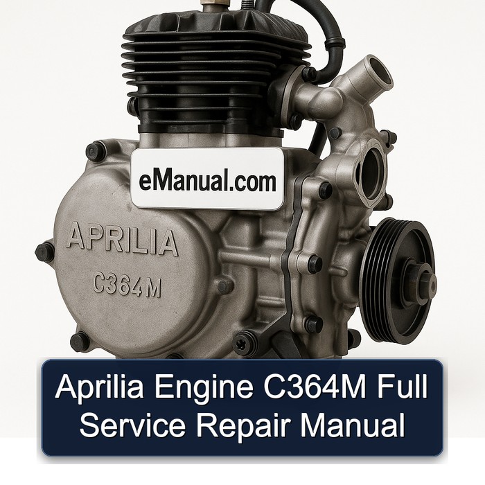 Aprilia Engine C364M Full Manual de servicio y reparación