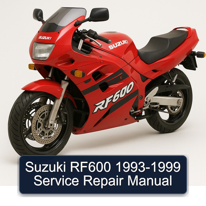 Suzuki RF600 1993-1999 Manual de servicio y reparación