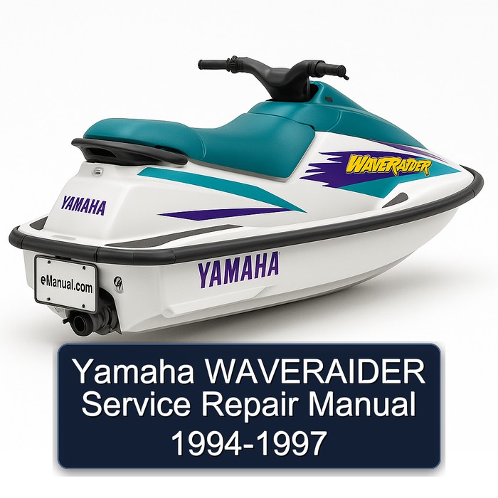 Yamaha WAVERAIDER Manual de servicio y reparación 1994-1997