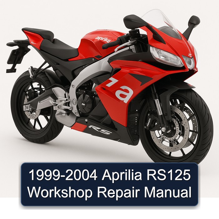 1999-2004 Aprilia RS125 Workshop Repair Manual