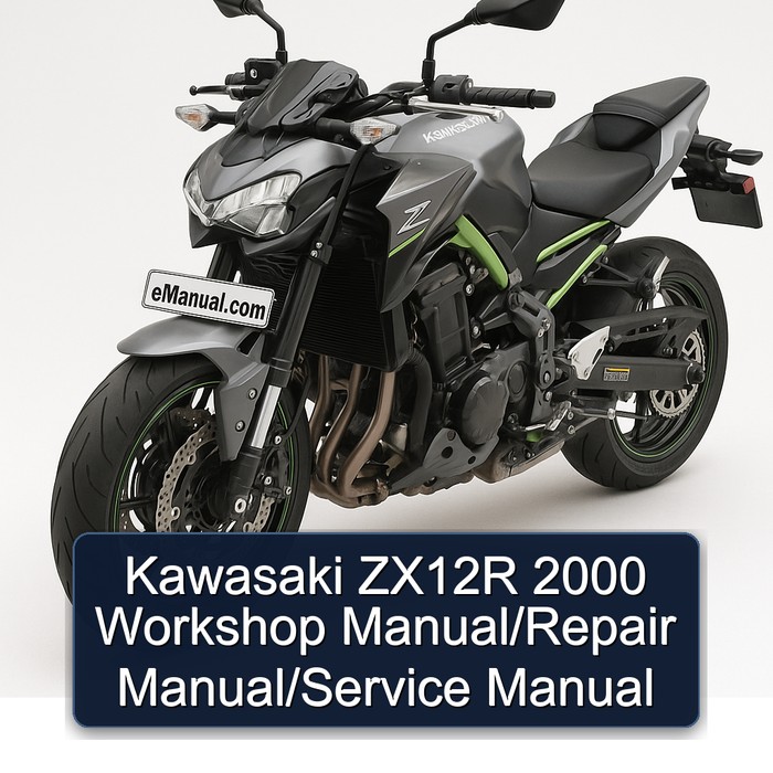Kawasaki ZX12R 2000 Workshop Manual/Repair Manual/Service Manual