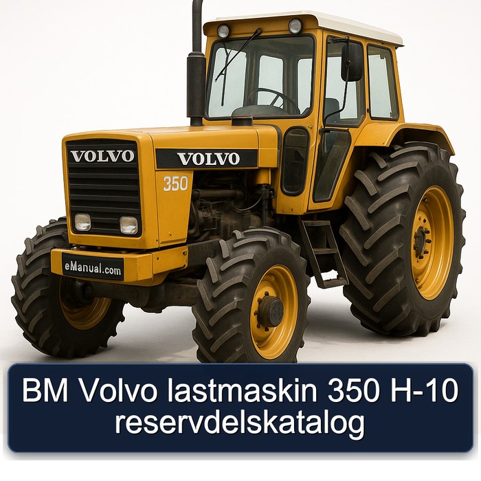 Volvo 350 H-10 Ersatzteilkatalog