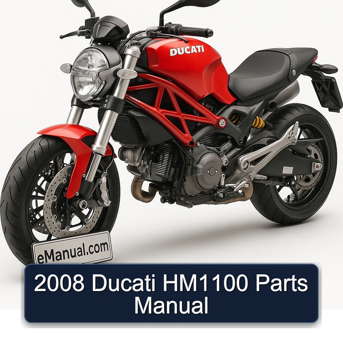 2008 Ducati HM1100 Parts Manual