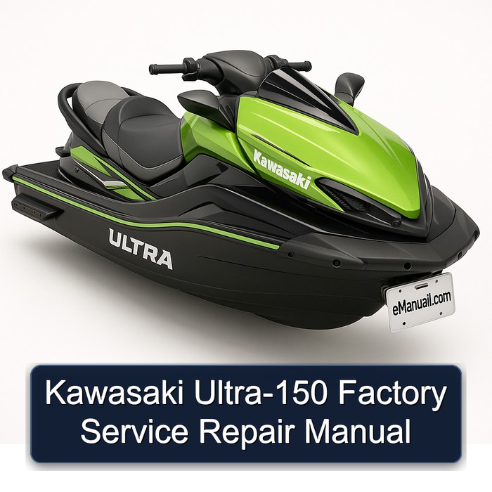 Kawasaki Ultra-150 Factory Manual de servicio y reparación