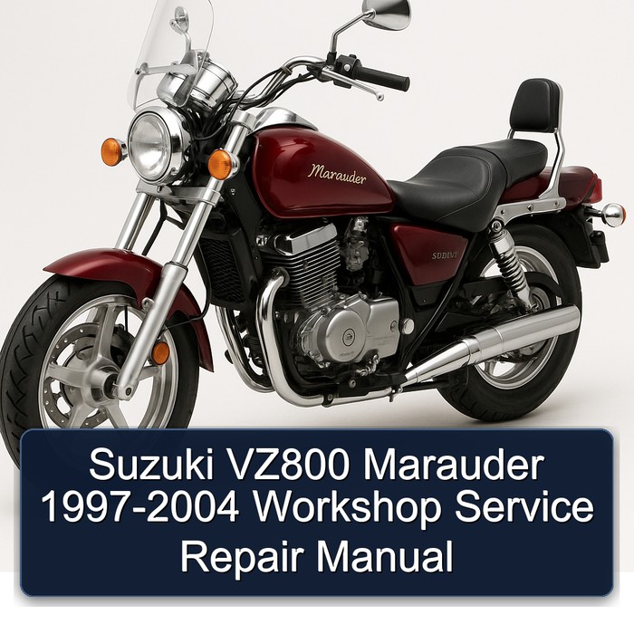 Suzuki VZ800 Marauder 1997-2004 Workshop Manual de servicio y reparación