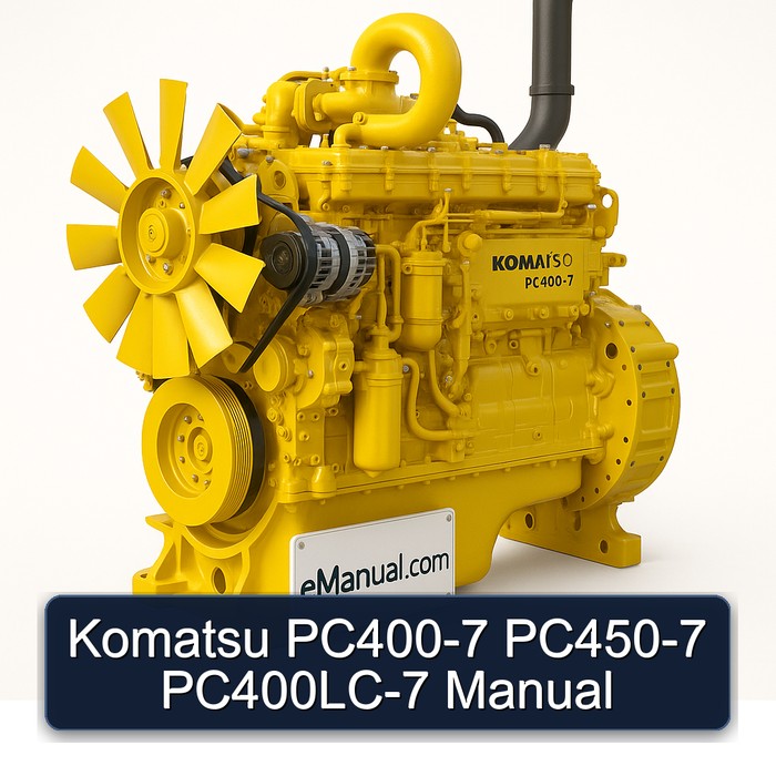Komatsu PC400-7 PC450-7 PC400LC-7 Manual
