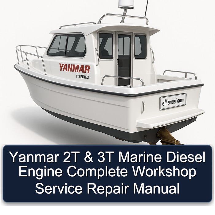 Yanmar 2T & 3T Marine Diesel Engine Complete Workshop Service Repair Manual
