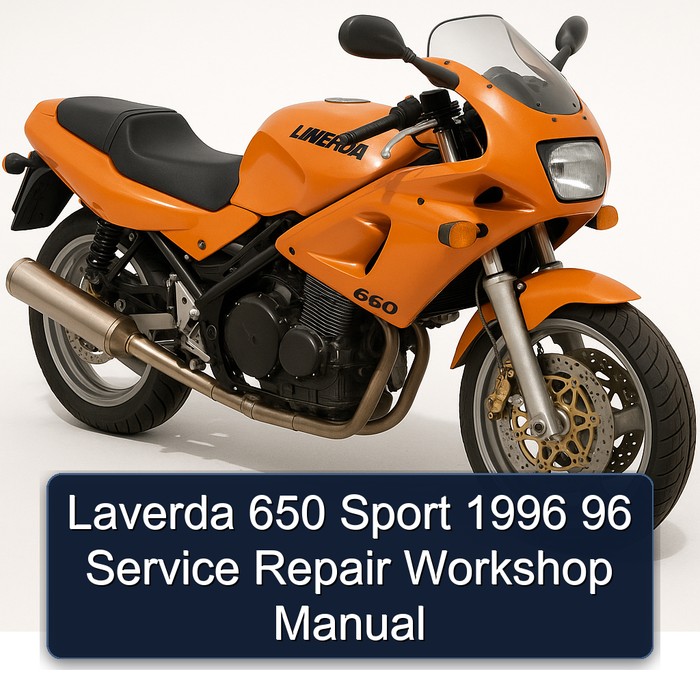 Laverda 650 Sport 1996 96 Service Repair Workshop Manual