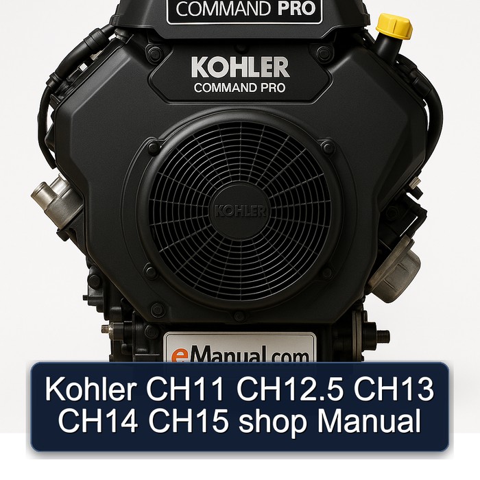 Kohler CH11 CH12.5 CH13 CH14 CH15 shop Manual