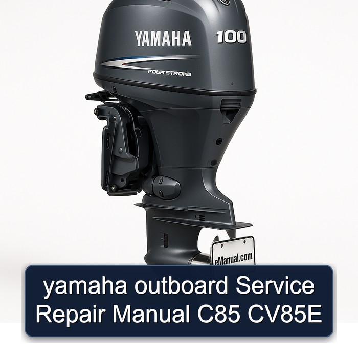 yamaha outboard Service Repair Manual C85 CV85E 