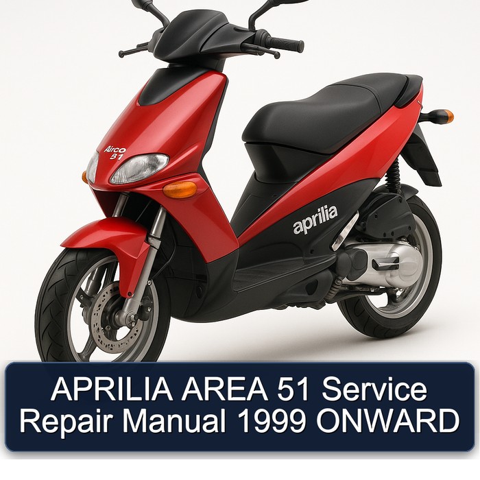 APRILIA AREA 51 Service Repair Manual 1999 ONWARD