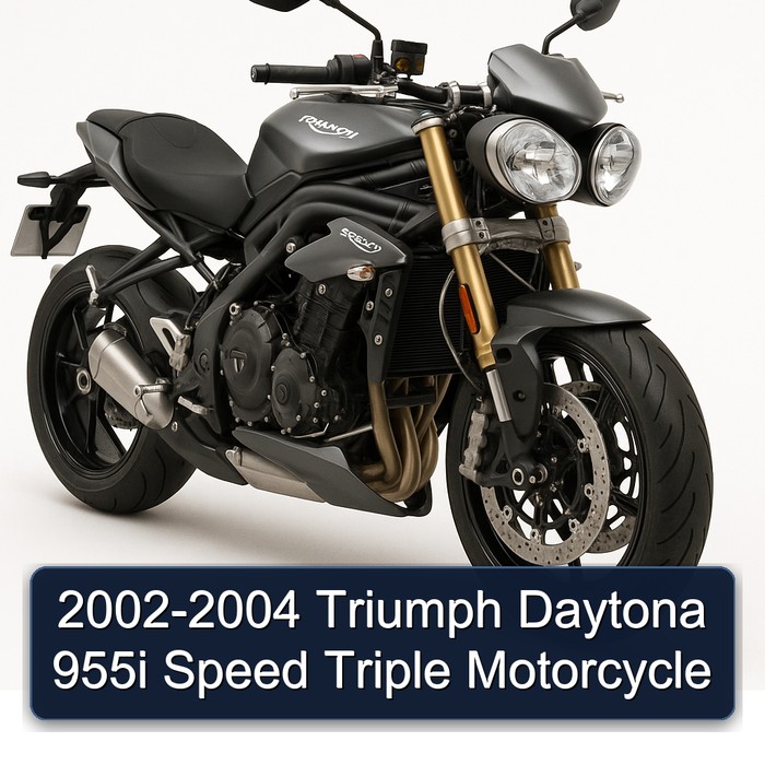 2002-2004 Triumph Daytona 955i Speed Triple Motorcycle