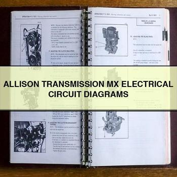 Allison Transmission MX Electrical Circuit Diagrams PDF Download