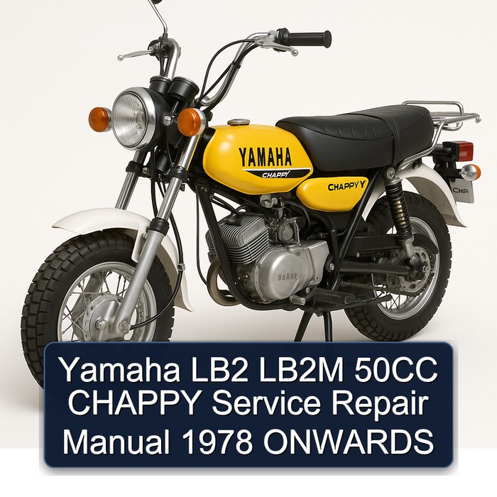 Yamaha LB2 LB2M 50CC CHAPPY Manual de servicio y reparación 1978 ONWARDS