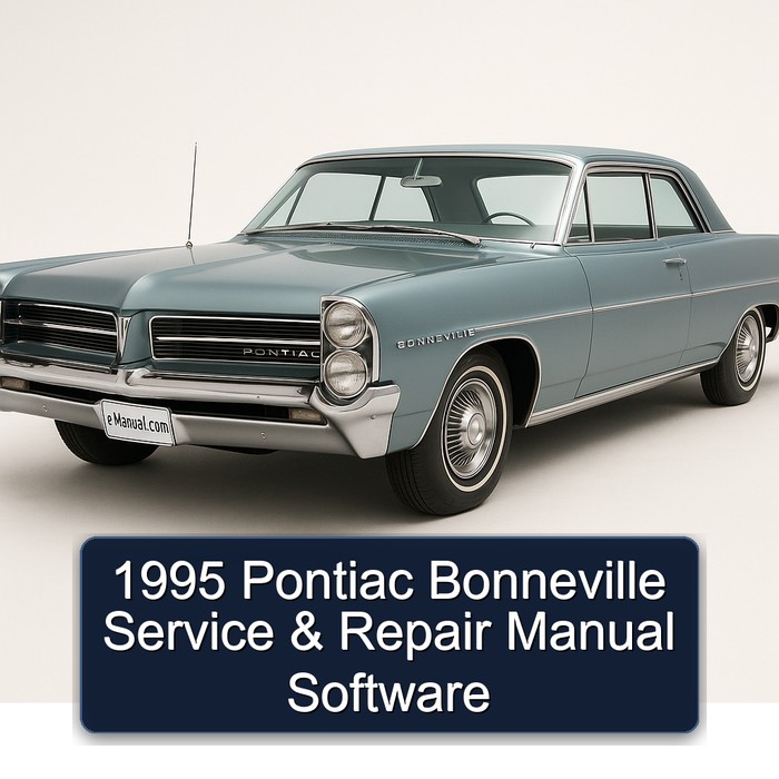 1995 Pontiac Bonneville Manual de servicio y reparación Software