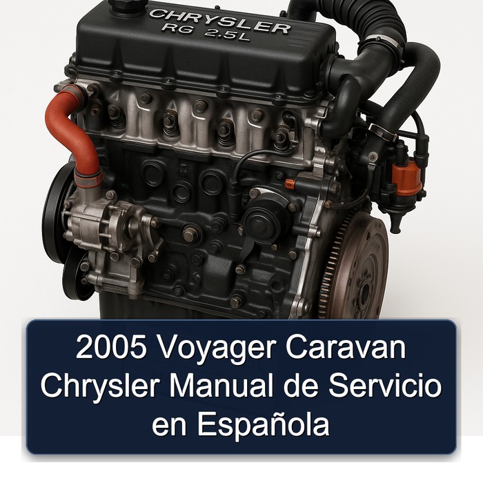 2005 Voyager Caravan Chrysler Manual de Servicio en Española 