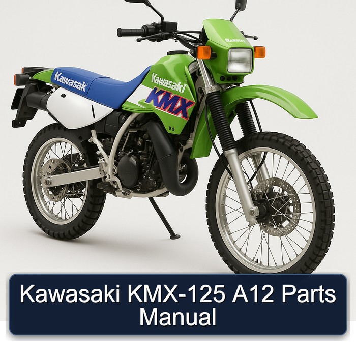 Kawasaki KMX-125 A12 Parts Manual
