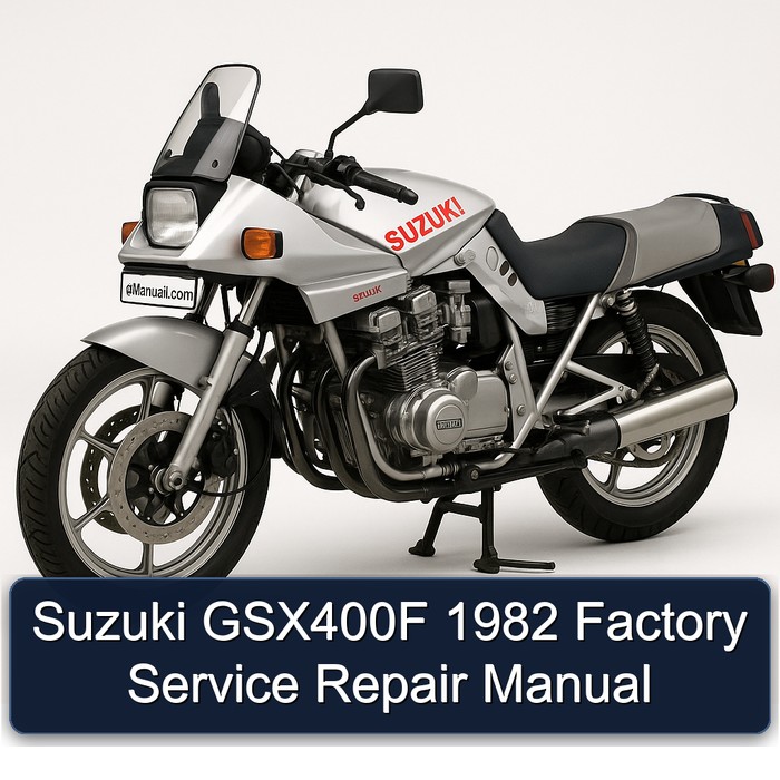 Suzuki GSX400F 1982 Factory Service Repair Manual