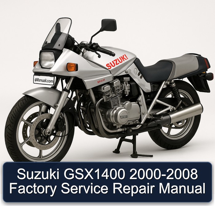 Suzuki GSX1400 2000-2008 Factory Manual de servicio y reparación