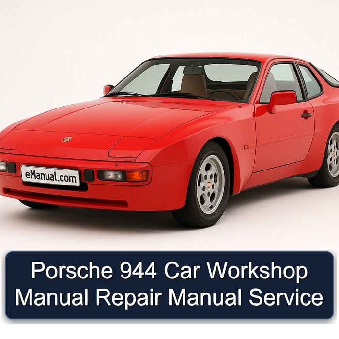 Porsche 944 Car Workshop Manual Repair Manual Service