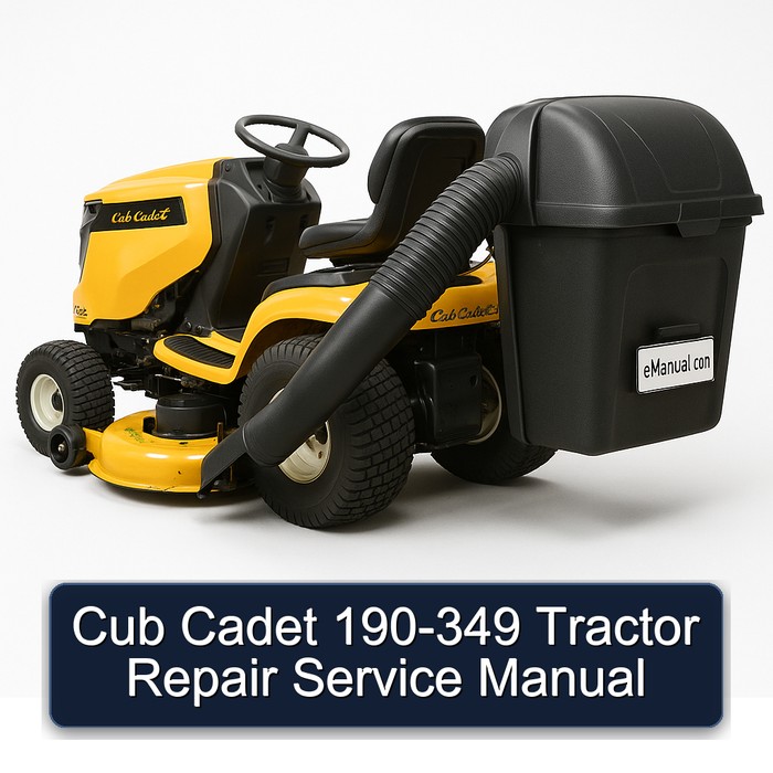 Cub Cadet 190-349 Tractor Workshop Service Repair Manual PDF Download