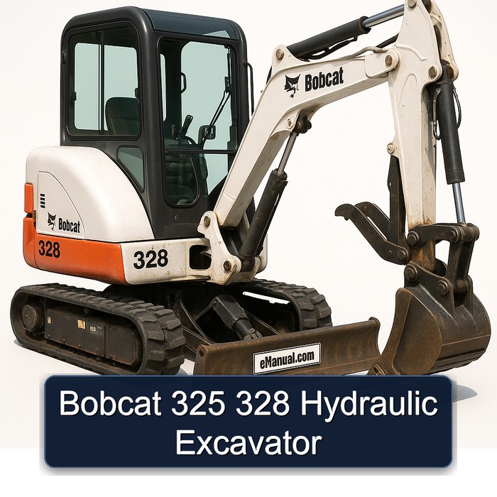 Bobcat 325 328 Hydraulic Excavator