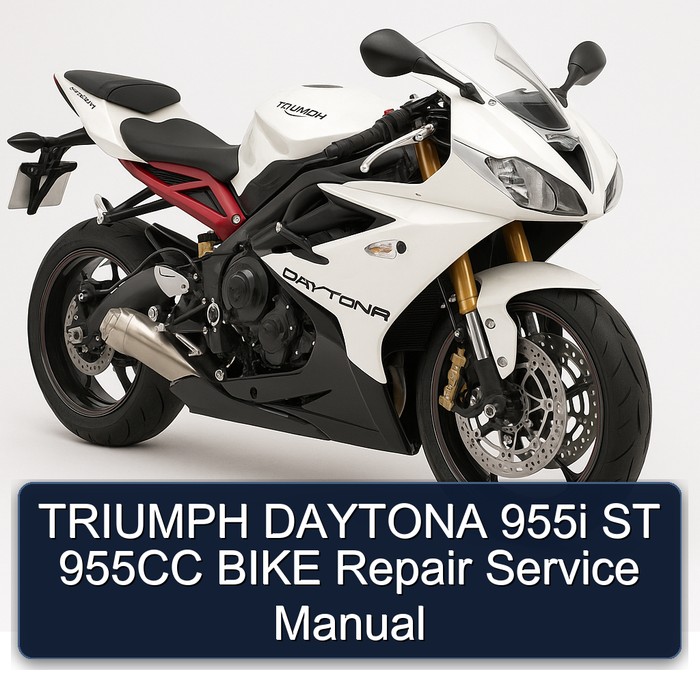 TRIUMPH DAYTONA 955i ST 955CC BIKE Repair Service Manual